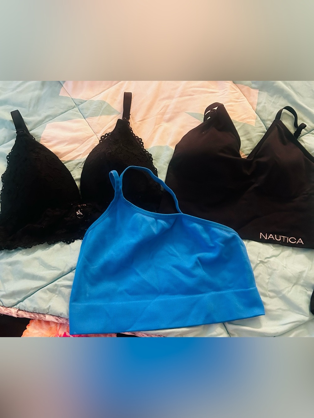 3 size Large Sports bras